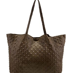 Streets Ahead Embossed Leather Tote Bag